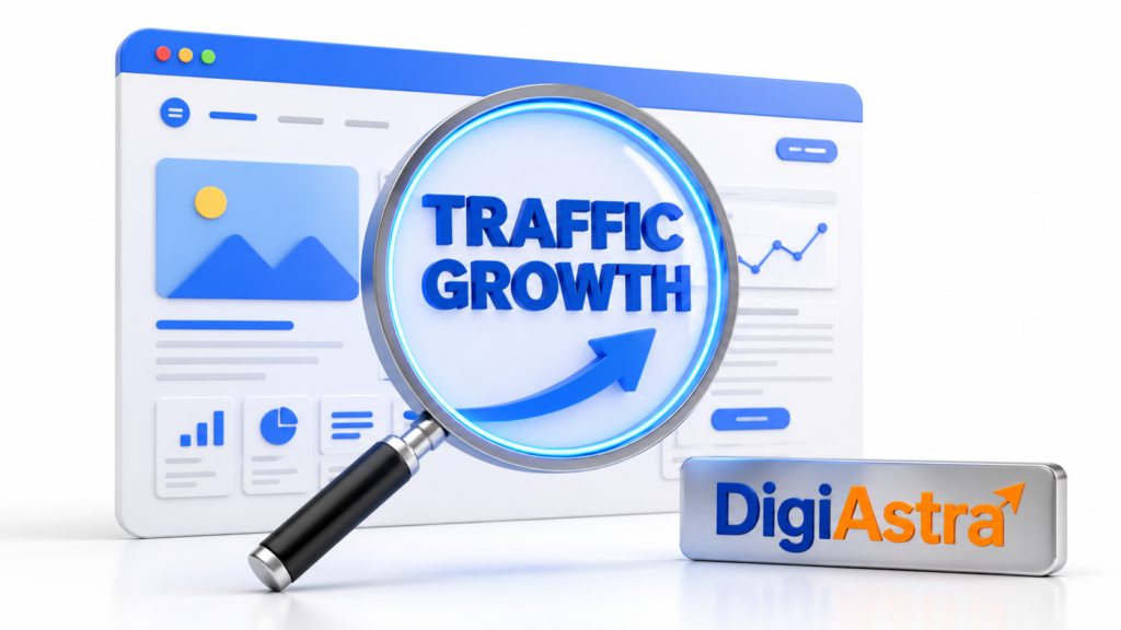 Website traffic growth aur on page SEO optimization ke benefits

