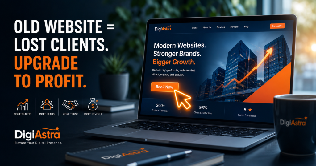 Premium custom wordpress website design and development by DigiAstra