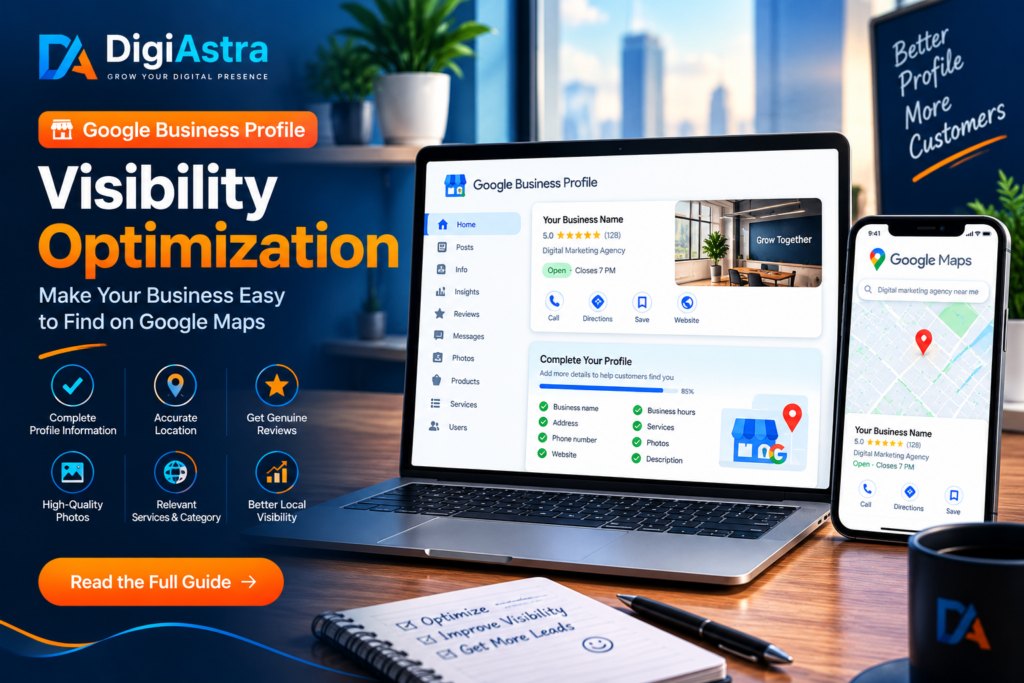 Google Business Profile optimization for better Maps visibility