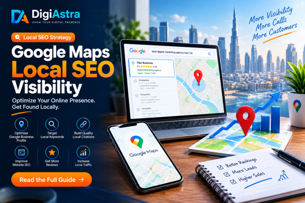 Local SEO strategy to improve Google Maps visibility