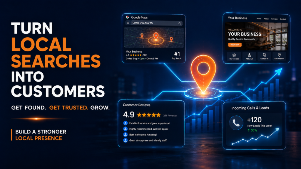 Local SEO and Google Maps strategy helping businesses increase visibility and customers